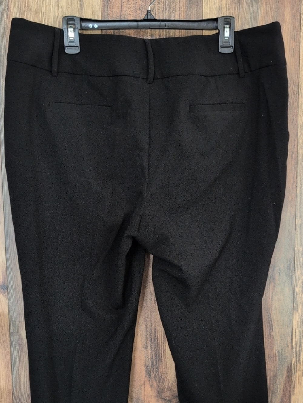 Apt. 9 Black Straight Leg Ponte Pants Trouser Dress Pants 16       AC116